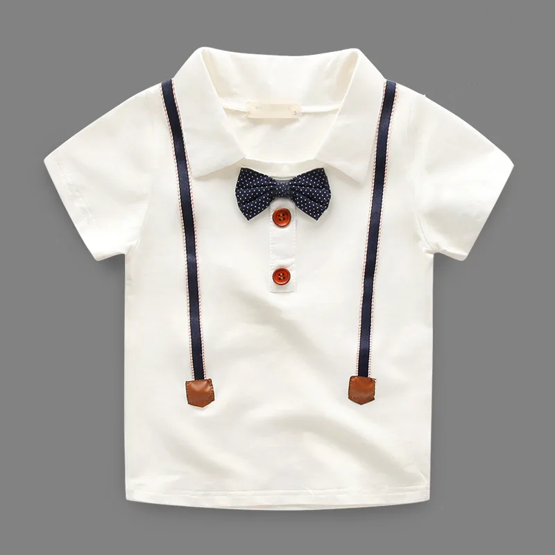 Online Shopping Baby Boy's White Cotton T-shirt Comfortable Polo T ...