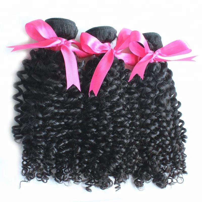 

Full Cuticle Hight Quality Virgin Remy Curly Weft Hair