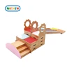 2018 High Quality Indoor Climbing Sensory Training Equipment With Wooden Slide For Children play game