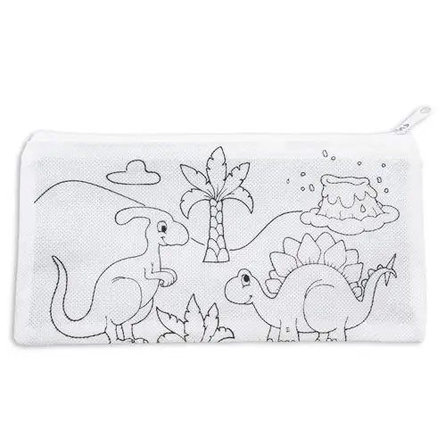 
Children Coloring non woven zipper Pencil bag 