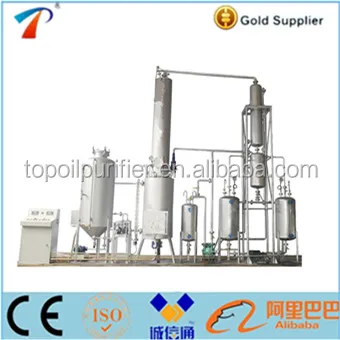 Manufacture Black Motor Oil Recycling Plant Model Eos 10mini Diesel