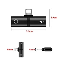 

2 in 1 jack audio charging for iPhone 11 11 pro 11 pro max xr x max Headphone Audio charge 3.5 MM Splitter Ear Phone Adapter