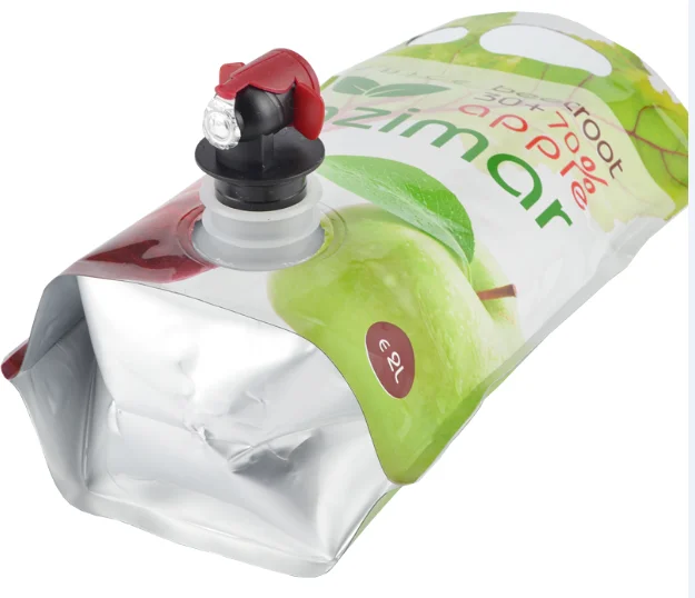 High Quality Double Insert Bottom Bag Apple Juice Bag In Box Stand Up Bag In Box Buy Double