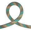Colorful blue 9 10 12 High strength Multicolor nylon polyamide double braided solid braid safety rope for rock climbing rescue