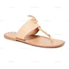 Fashion Fancy Studs Knot T-strap Ladies Flat Flip Flops Sandals