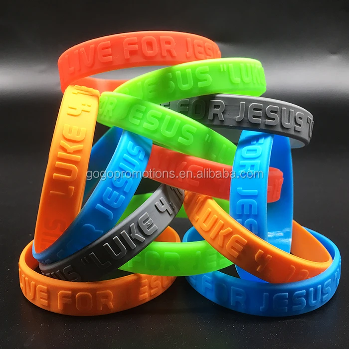 Best Seller Silicone Bracelet Key Ring,100 Silicone Wristband Keychain