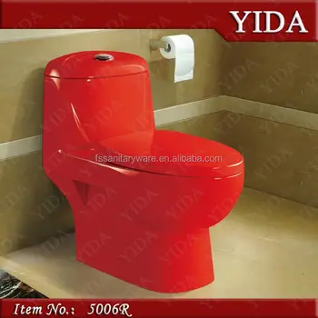 Red Green Blue Black White Toilet Manufacturer Red Toilet Bowl