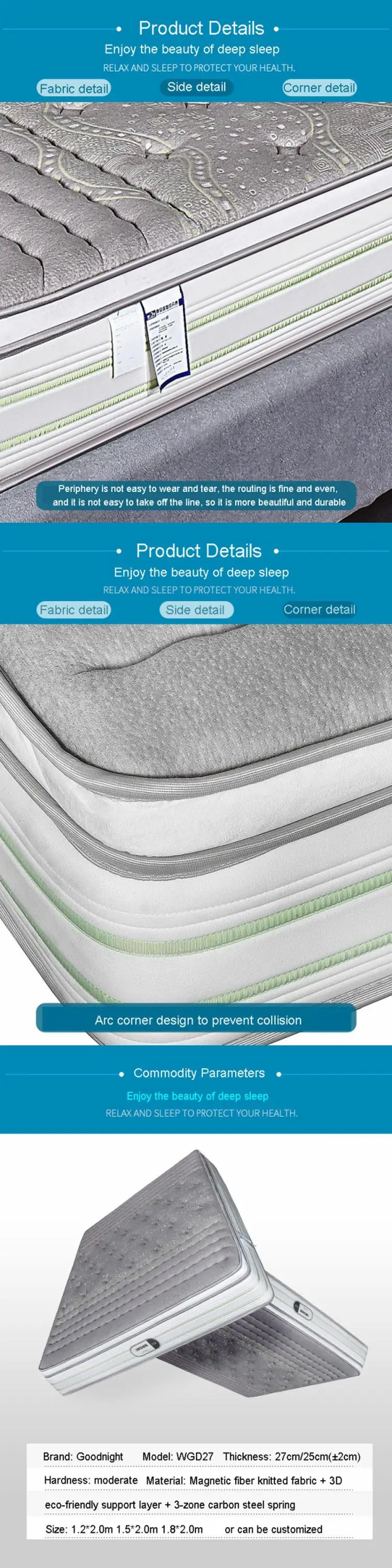 Bedding Article Bed Spring Mattress Foundations Furniture