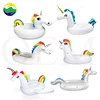OEM CUSTOM Inflatable Unicorn Pool Float Floatie Ride On Large Rideable Lounge Toys