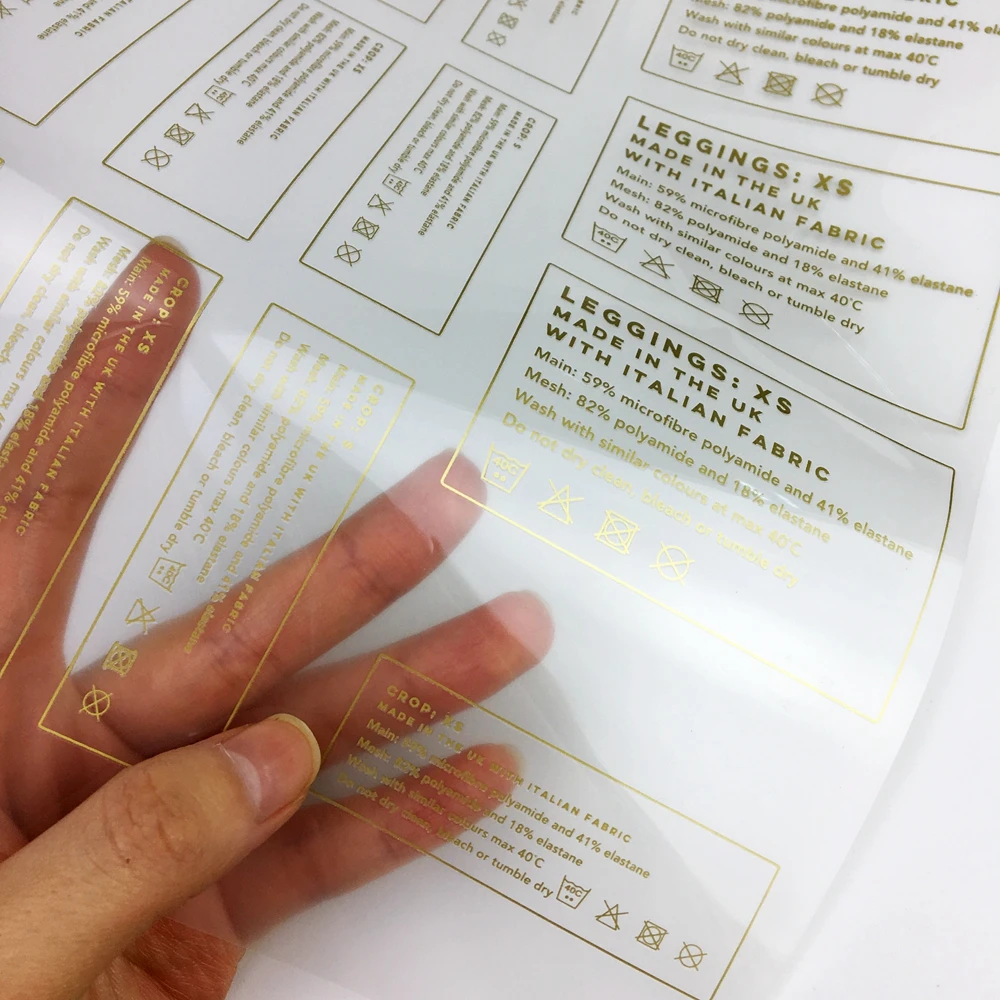 

Good Price 3D Rubber Silicone Heat Transfer Label for clothing
