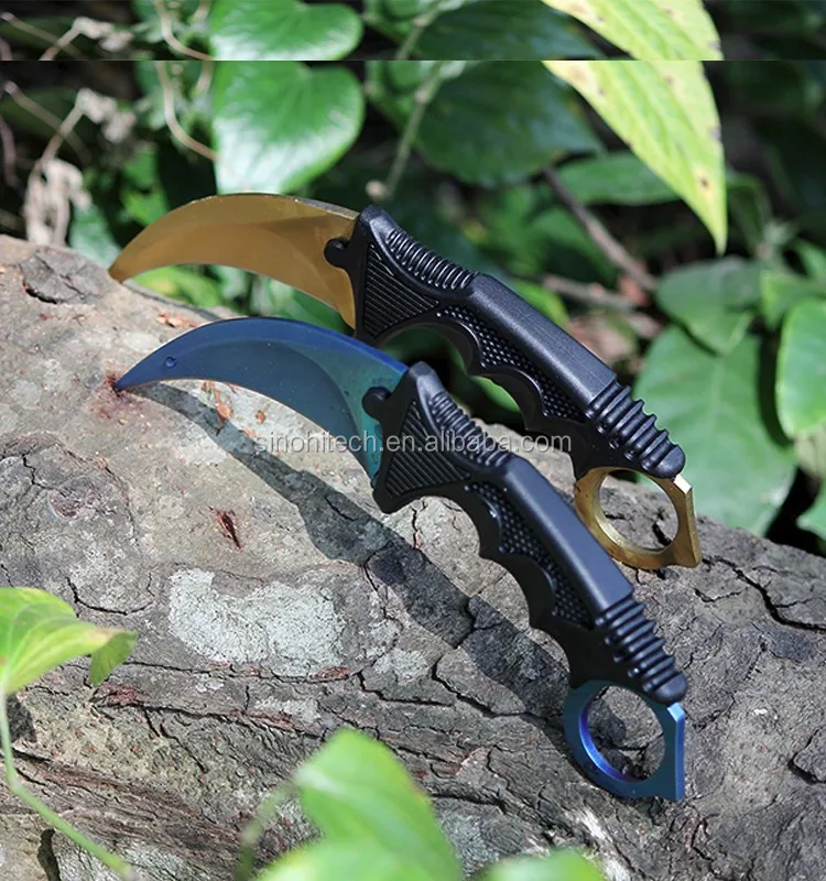 Cool Csgo Karambit Knife Plastic Game Karambit Trainer Claw Knife Sharp Karambit Buy Karambit