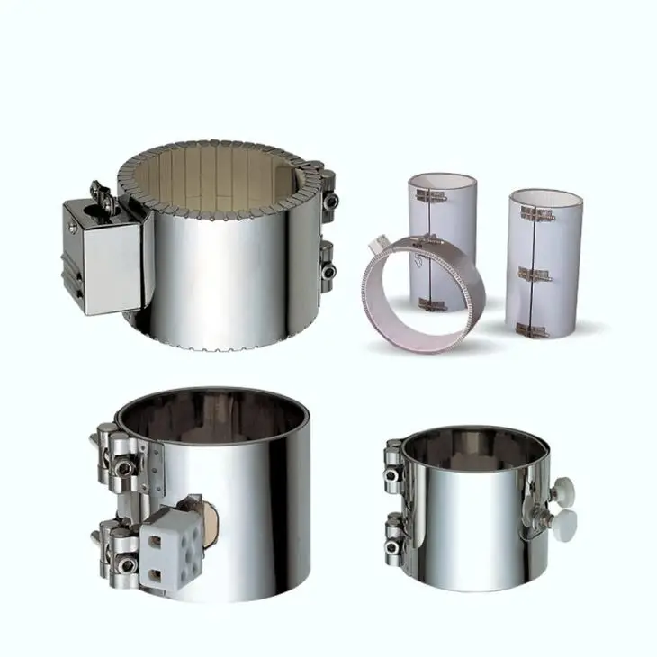 Barrel Ceramic Insulation Band Nozzle Heater With High Temperature Plug