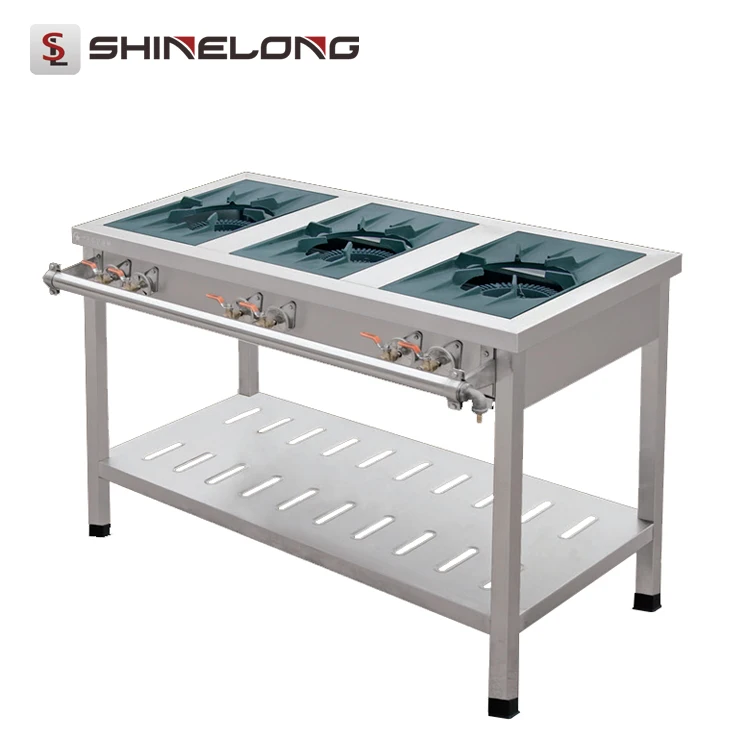 3 Burner Gas Range Stove With Undershelf Fcgbr 1206 Buy 3 Burner