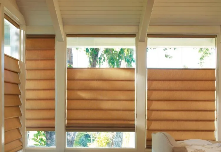 Modern Style Good Waterproof Roman Shades - Buy Waterproof Roman Shades ...