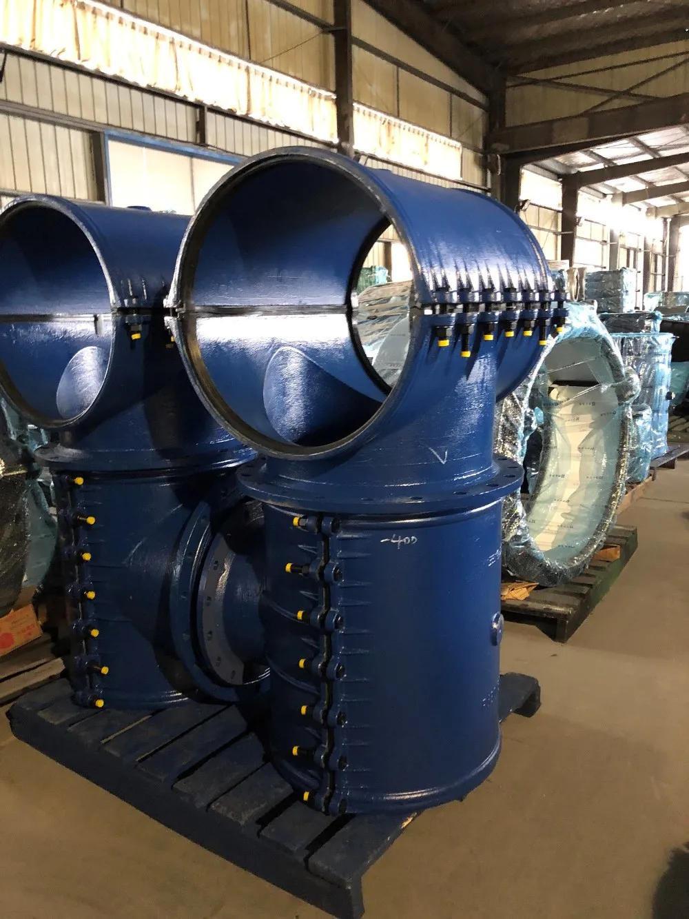 Pipe Tapping Sleeve/ Pipe Tapping Tee Of Ductile Iron Pipes Buy Pipe