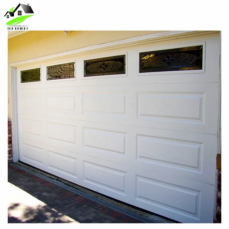 Se Seccional De Aluminio Frost De Garaje De Panel De Vidrio De La