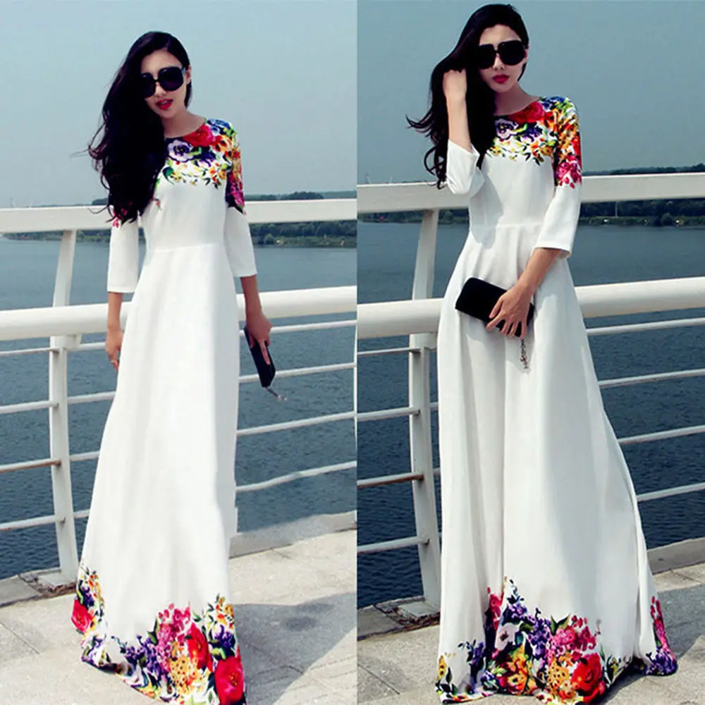 Shiratori Womens Fashion V-Neck Slim Fit Business Dress White L 