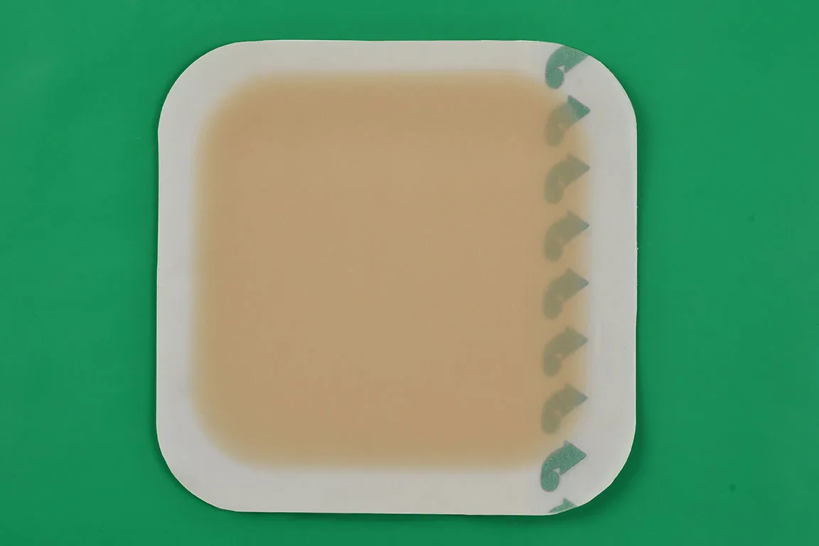 adhesive border hydrocolloid dressing