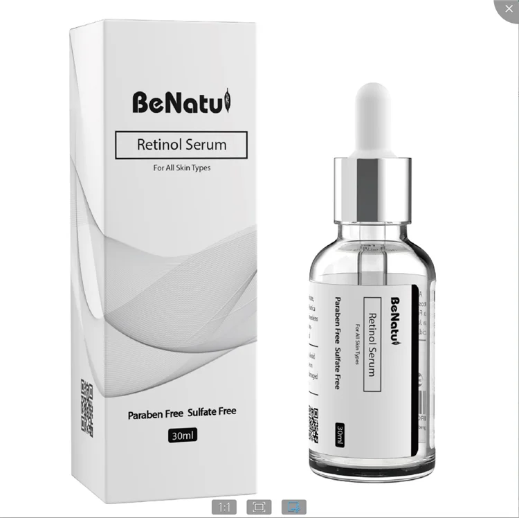 

Retinol serum with private labels factory supply directly, Transparent