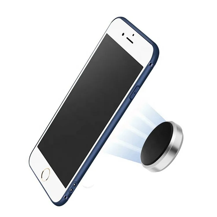

2019 New Products Universal Flat Stick On Dashboard Magnetic Car Mount Holder for Cell Phones, Black;silver;gold;rose gold