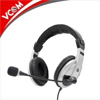 

China Supplier Headphone Free Sample Branded Cheap Price Stylish Wired Over Ear PC Headphones with Microphone