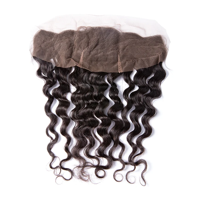 

Factory direct sale transparent lace natural color frontal swiss closure frontal in stock, Natural color #1b