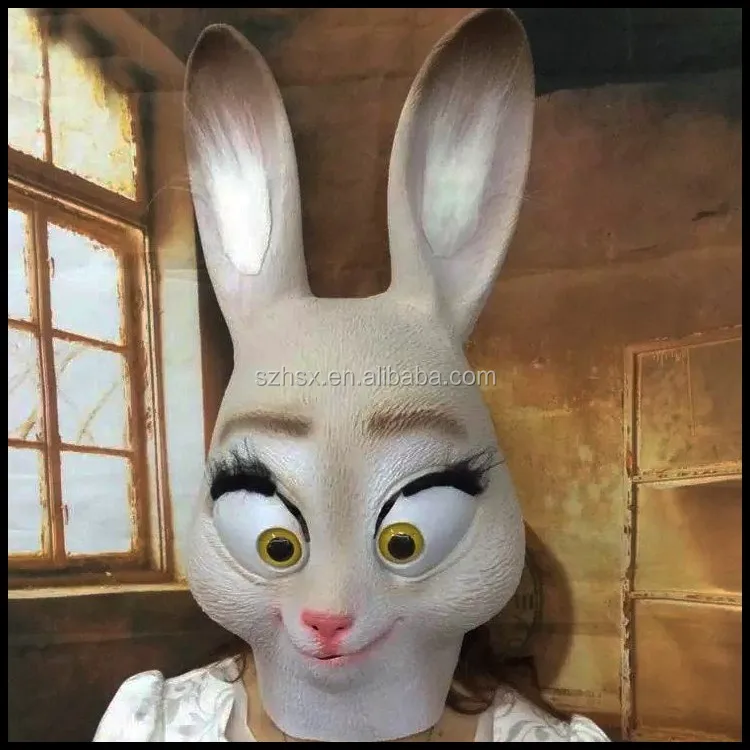 Hot Popular Child Cartoon Movie Latex Bradypod Rabbit Mask Animal - Buy  Mask Animal,Bradypod Rabbit Mask,Latex Animal Mask Product on 