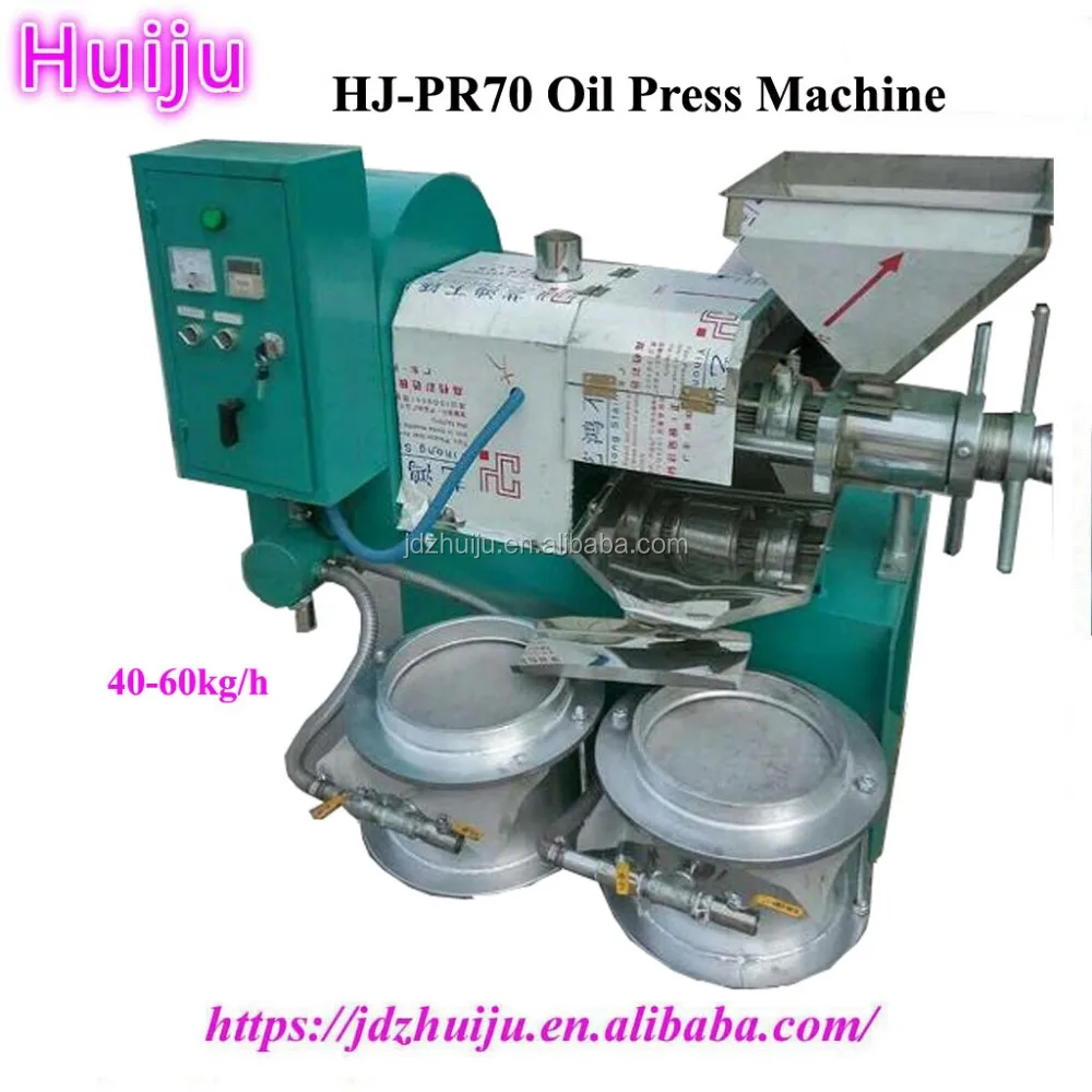 Vacuum Type Commercial Edible Oil Press Machine/hazelnut Oil Extruder