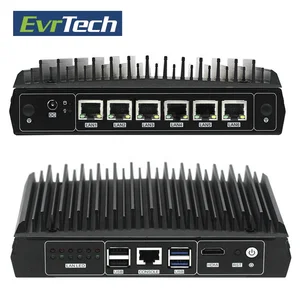 Mini PC Firewall Appliance 6 LAN Ports 4K Display Support