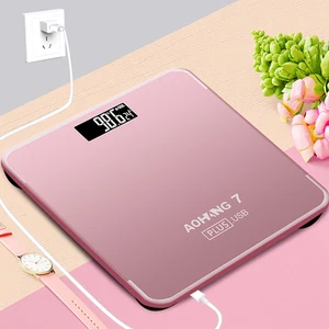 Image of Body Scale 180 Kg Bathroom Scales Human Weight Measurement Scale, Stainless Steel Electronic Weighing Scale