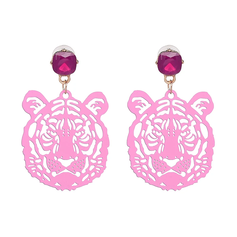 

JUJIA Brand Oorbellen Vintage Fashion Dangle Oorbellen Tiger Drop Earrings for Women, Picture