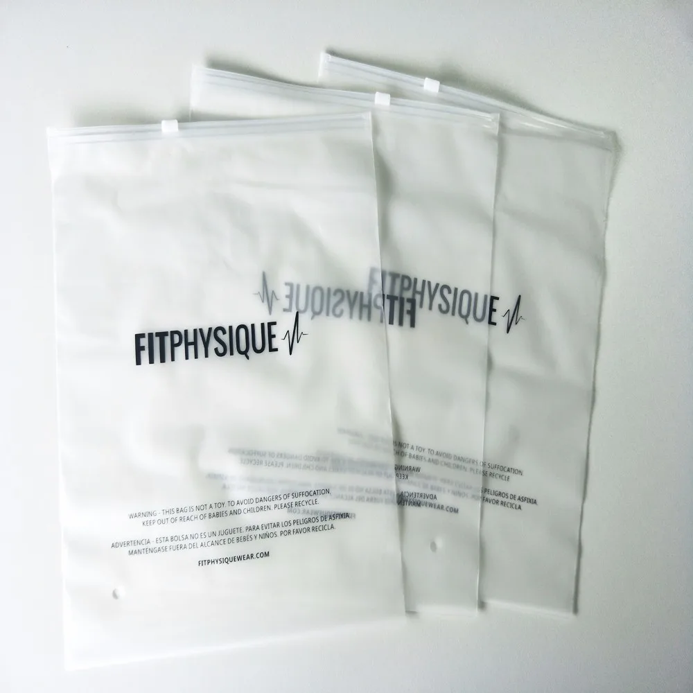 Matte Eva Ziplock Zakken Met Aangepaste Logo Ontwerp,Kledingstuk Kleding Verpakking Zak Badmode