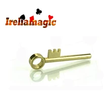 Golden Key / move keys / Ireliamagic tricks / magic toys / Make the teeth on a solid brass key move up the shaft