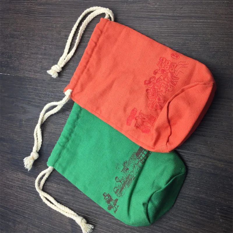 
Wholesale Colored Cotton Drawstring duffle Bags duffle bag 