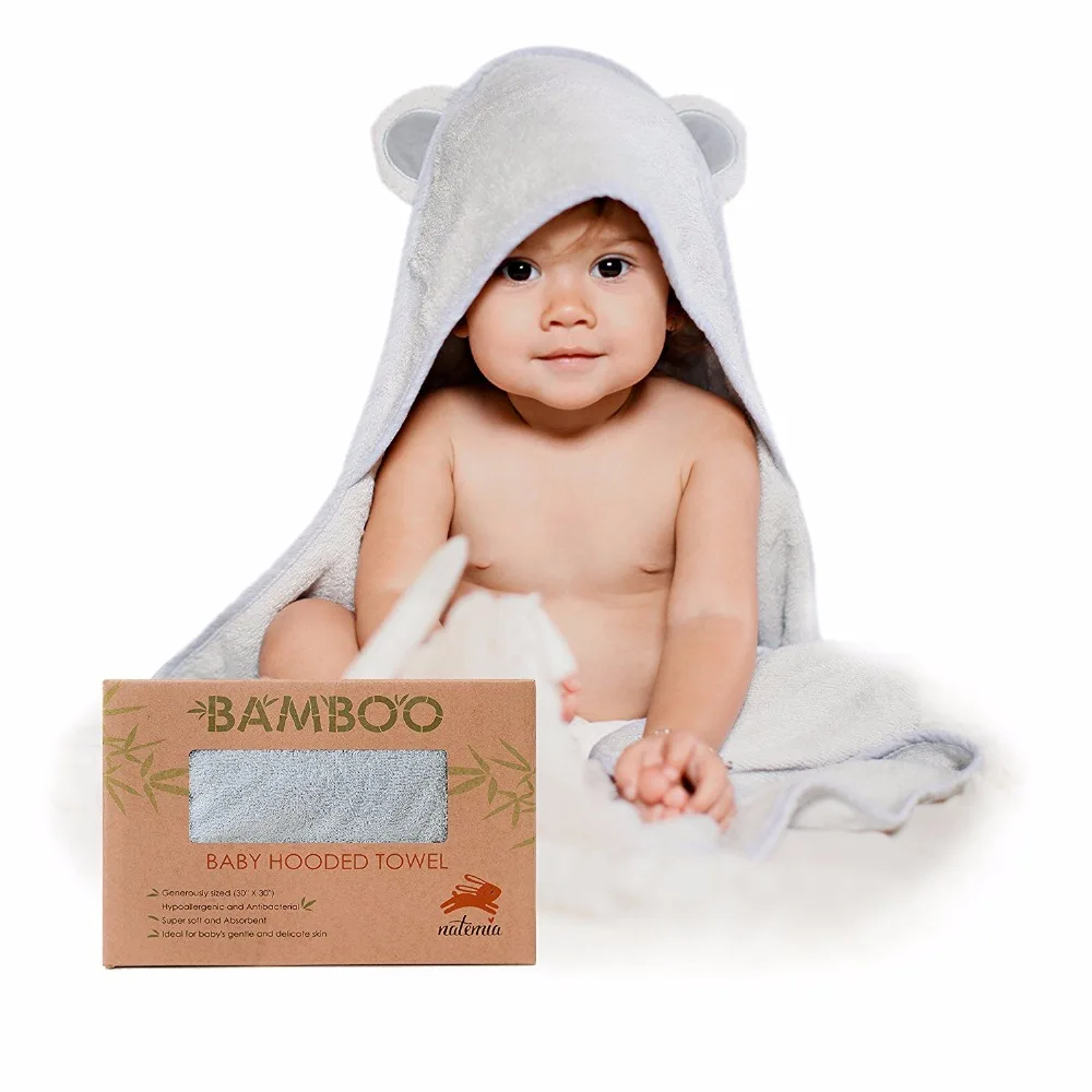 Hood babies. Полотенце с капюшоном для детей. Baby Bamboo.