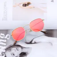 

STOCK sun glasses UV 400 ladies retro metal vintage driving finishing sunglasses 2020