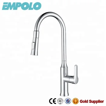 Amazon Hot Sale Water Saving Low Pressure Pull Down Kitchen Faucet