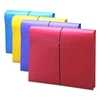 2" Expanding Antimicrobial File Wallet, Letter Size File Bag, Four Colors File Folder