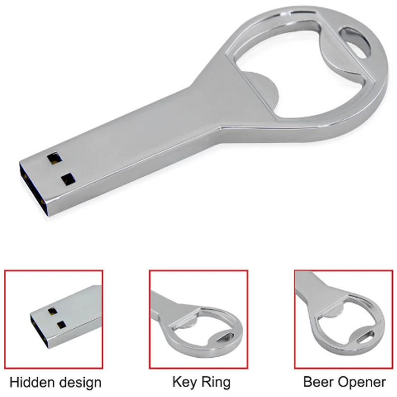 Bottle Opener Custom 16GB USB Flash Drive Wholesale in Dubai