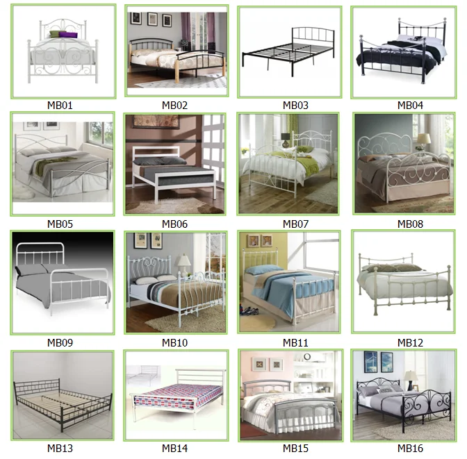 Modern Single Steel Bed Designs/sleeping Bed/one Person Bed Buy