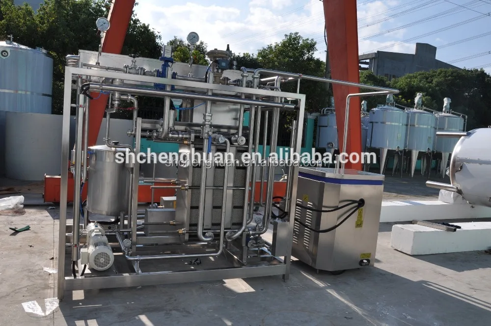 
4 sections plate HTST pasteurizer 