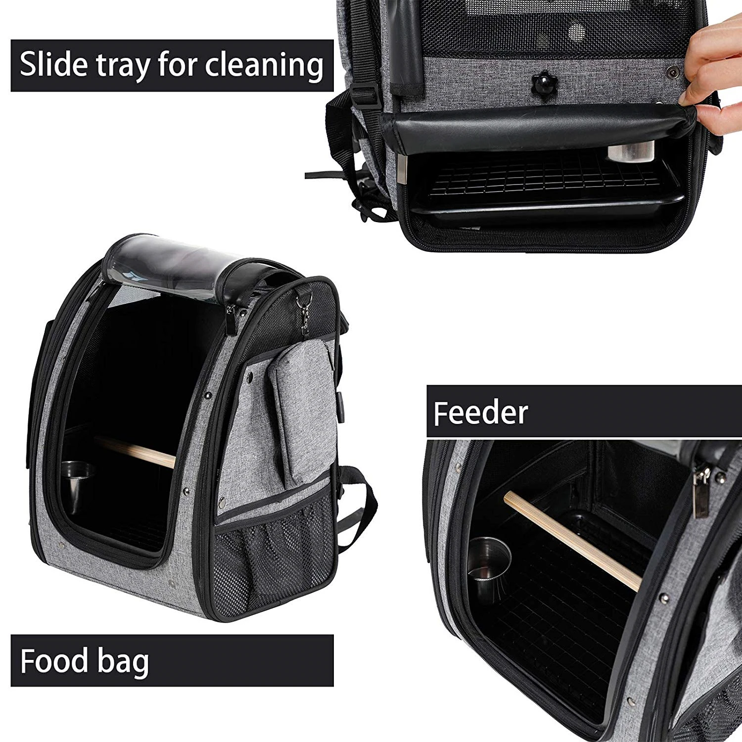 Ya Shine Large Capacity Bird Backpack Carrier For Travel Buy