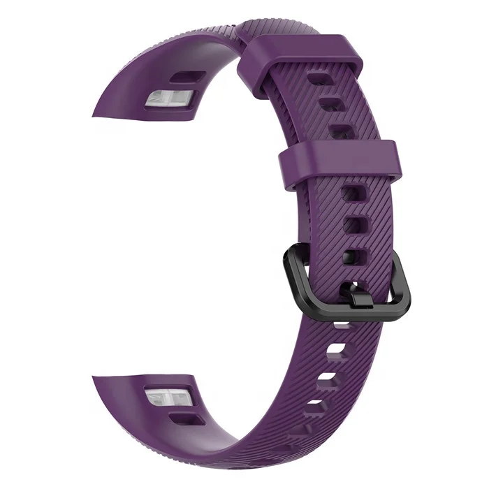 

Emaker Fast Delivery High Quality Silicone Wrist Strap For Huawei Honor Band 4 Wristband Sport Bracelet Band