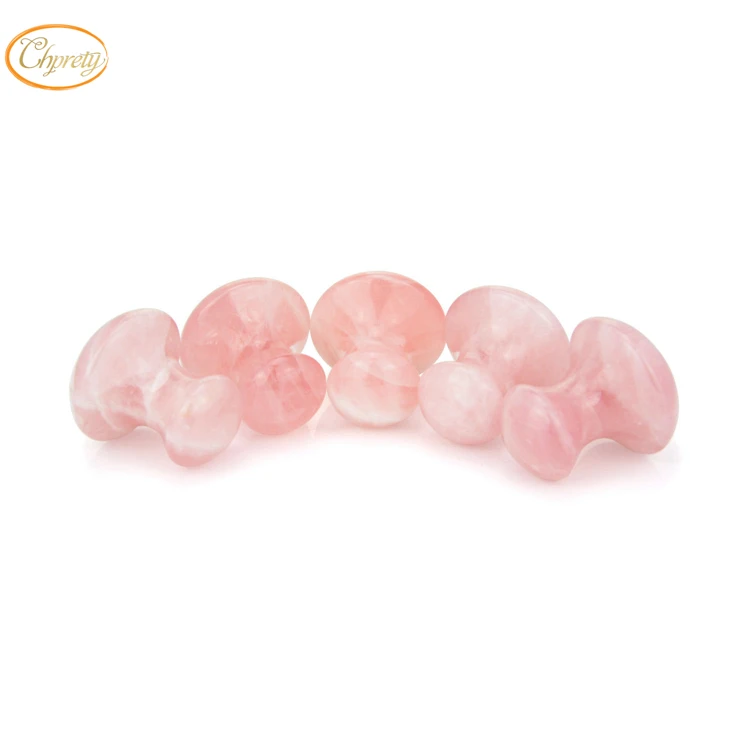 Wholesale factory directly sell Massage Anti-Aging Facial Tool natural rose quartz Crystal jade Roller for face and body