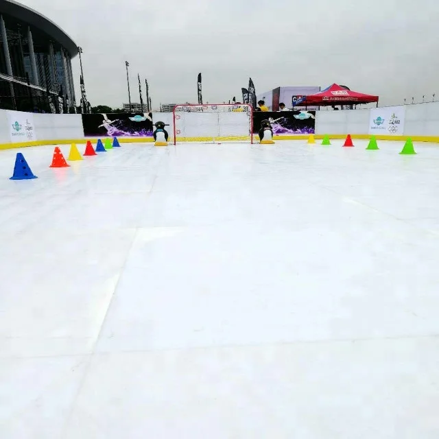 Huao Synthetic Ice For Hockey/inflatable Backyard Ice Rink/skating Rink