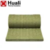 Price per kg non flammable rockwool wire mesh rock wool 60kg m3 density insulation wired blanket