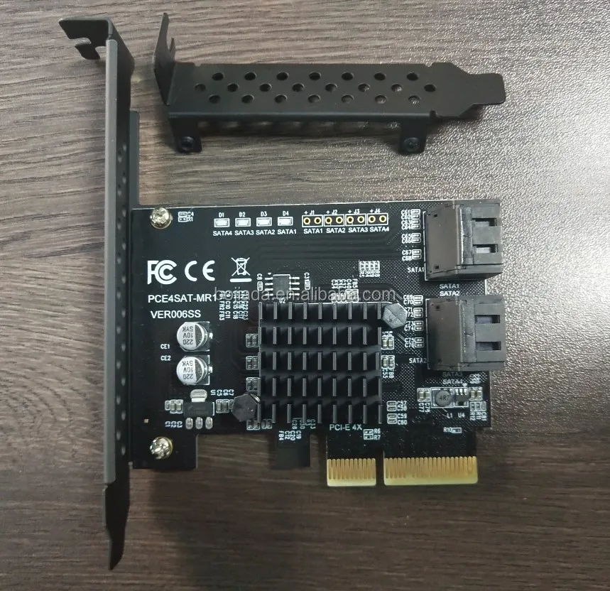 SSD マウンタ　Pcie接続　Marvell社製 88SE9230搭載 SSD マウンタ Pcie接続 Marvell社製 88SE9230搭載 4 Ports SATA