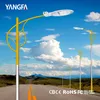 Outdoor Solar Power Street Lamp Post, High Pole Lamp Post , Solar Street Light Post