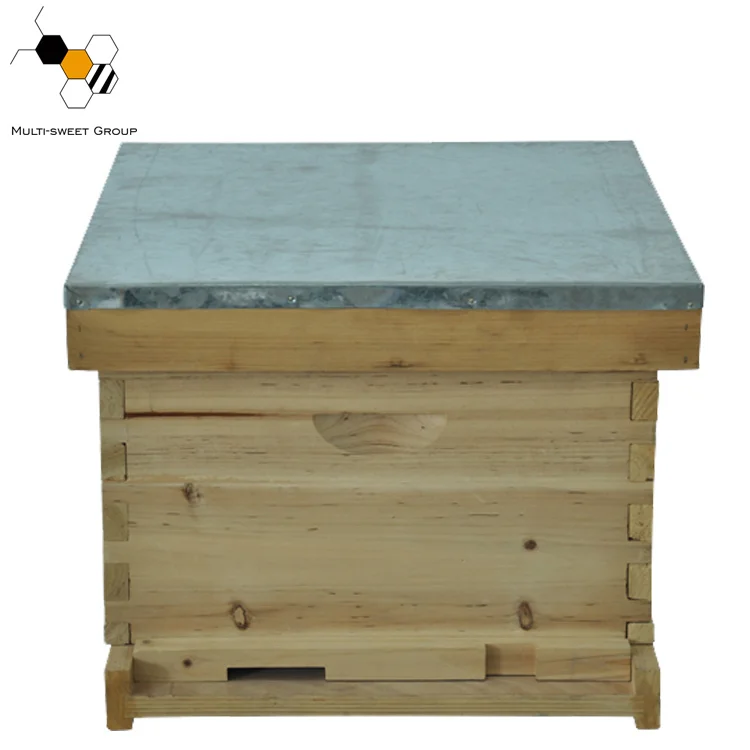 
Two layers 10 frames wooden langstroth bee hive with best price 