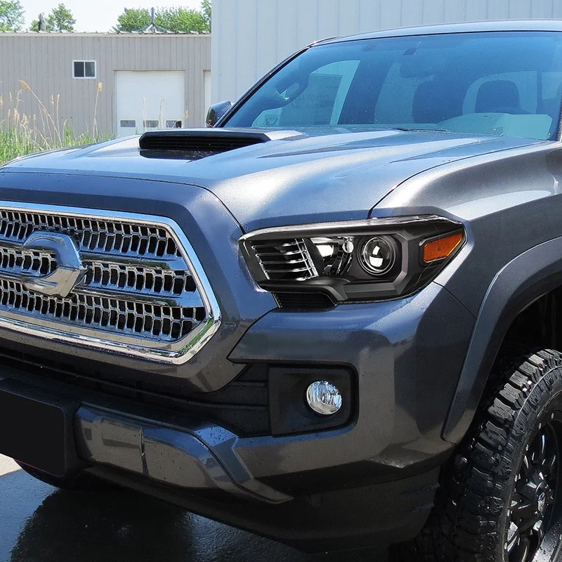 Jdm Headlights For 2016 Tacoma 2016 2017 2018 Projector Headlight Black